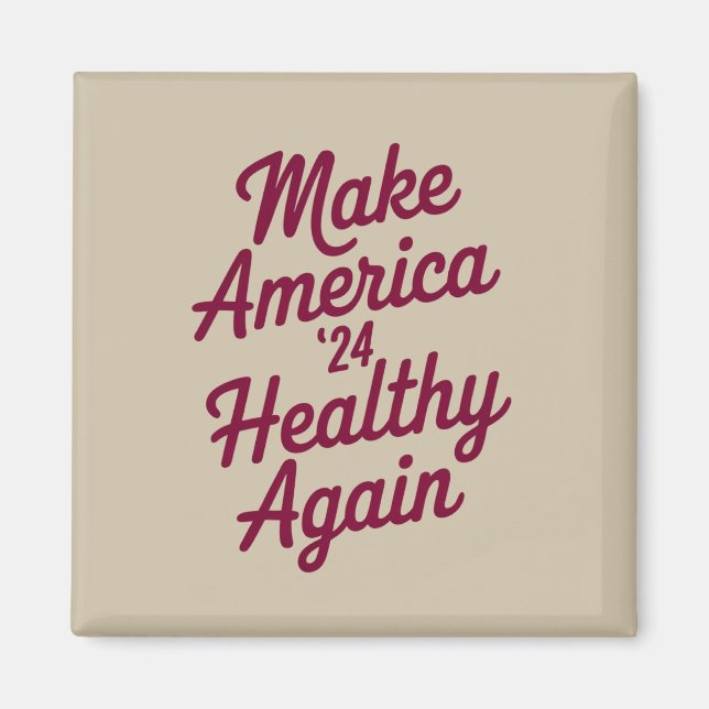 Imã MAHA torna a América saudável novamente patriótica (Frente)