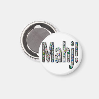 Imã Mahjong Magnet - Mahj!
