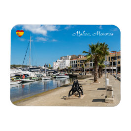 Ímã Mahon harbor e paseo maritimo - Menorca, Espanha
