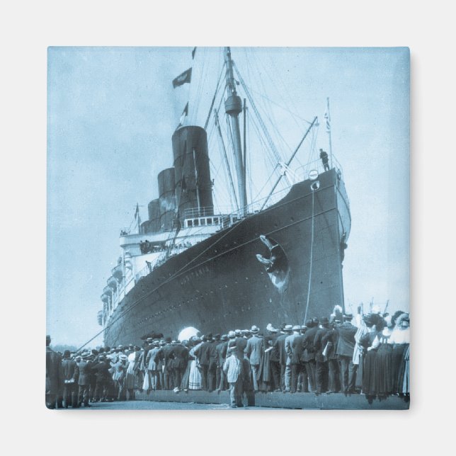 Imã Maiden Voyage da RMS Lusitania, 13 de setembro de  (Frente)