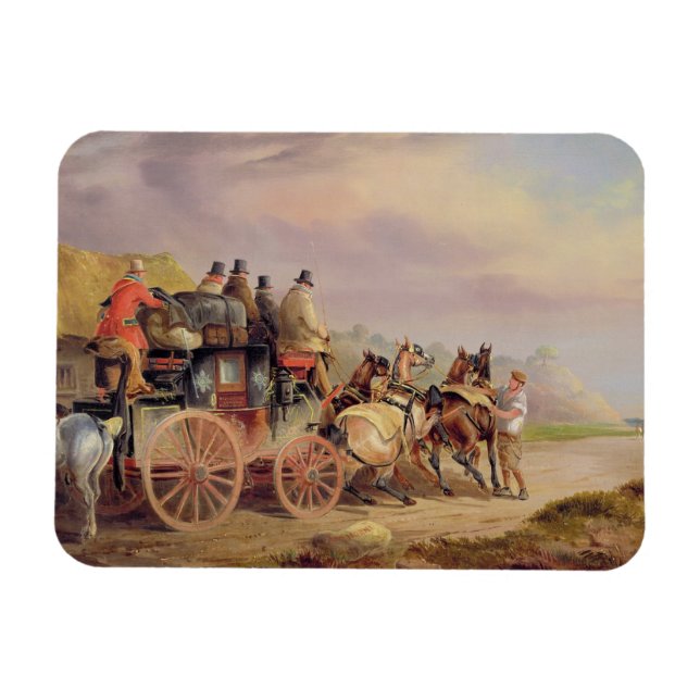 Ímã Mail Coaches em Estrada: O Devonte 'Quickprata' (Horizontal)