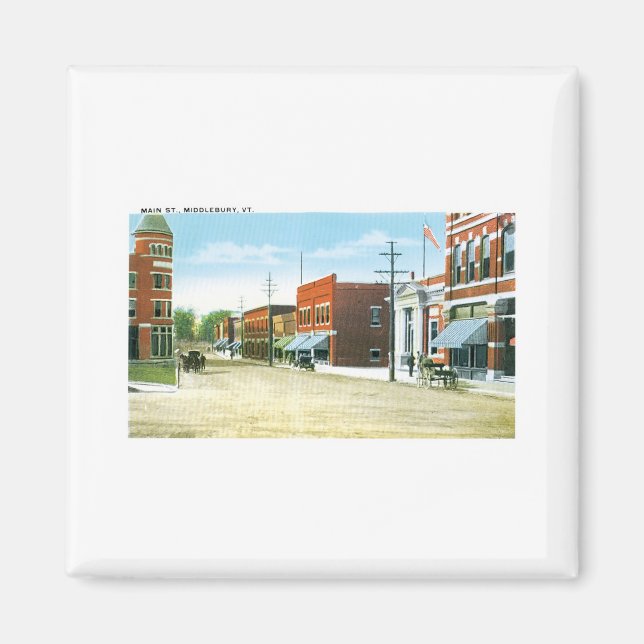 Imã Main Street, Middlebury, Vermont (Frente)