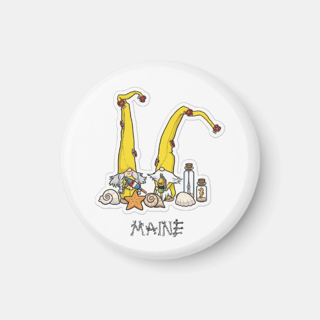 Imã Maine Gnomes  (Frente)