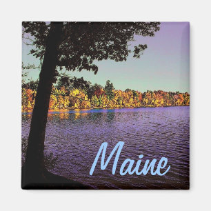 Imã Maine Lake Magnet