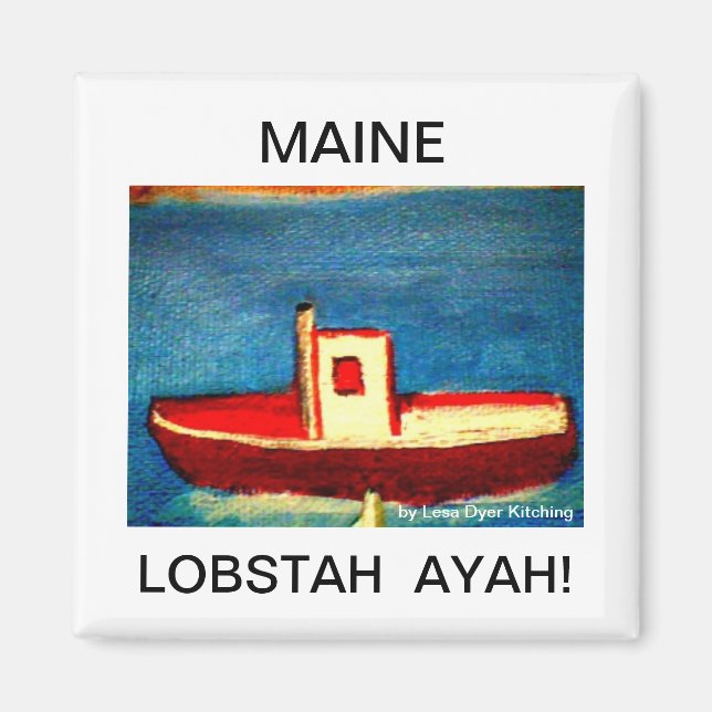 Imã Maine Lobstah (Frente)