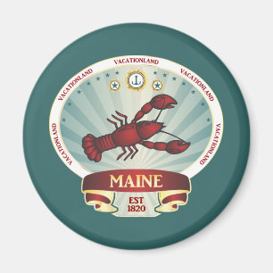 Imã Maine Lobster Crest
