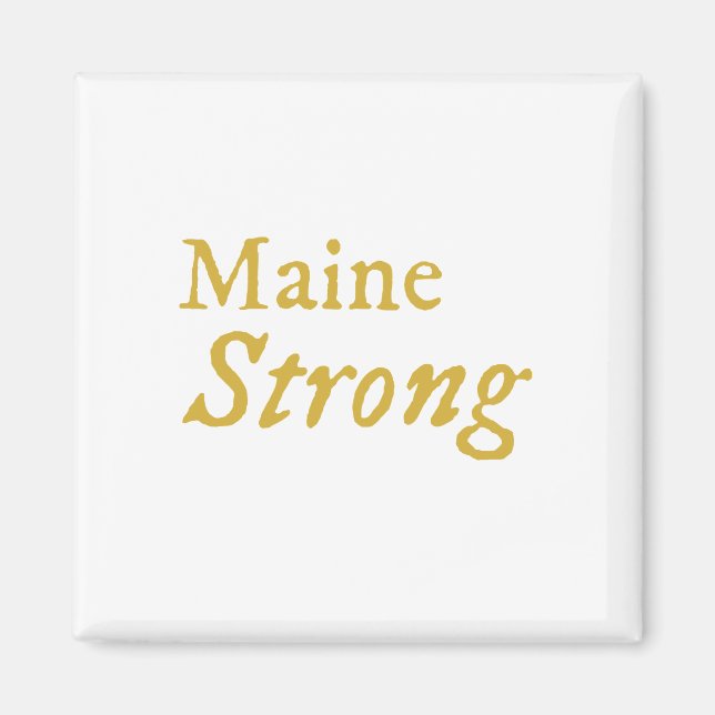 Imã Maine Strong (Frente)