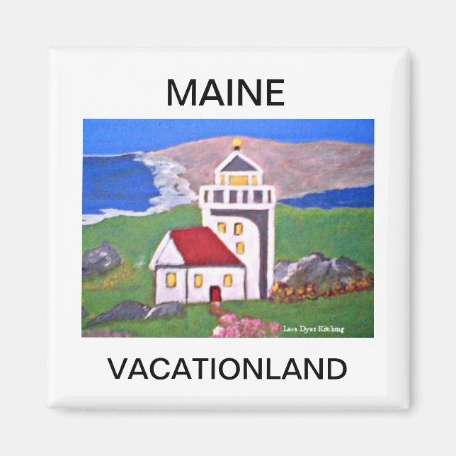 IMÃ MAINE VACATIONLAND (Frente)