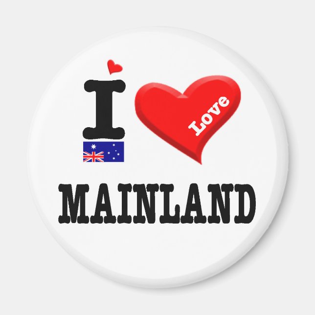 Imã MAINLÂNDIA - Eu Amo (Frente)
