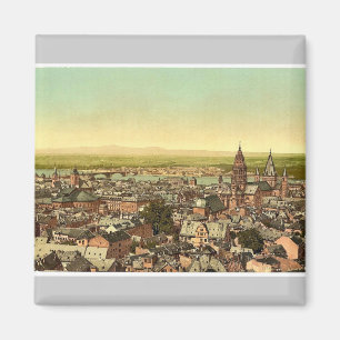 Imã Mainz, para o Rhine, o Rhine, magni de Alemanha