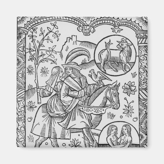 Imã Maio, do Almanach des Bergers, 1491 (Frente)