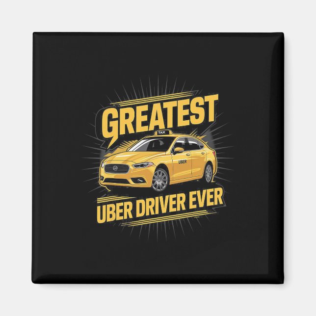 Imã Maior Driver De Uber Engraçado Com Driver De Uber  (Frente)