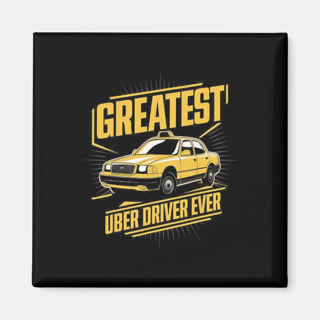 Imã Maior Driver De Uber Engraçado Com Driver De Uber (Frente)
