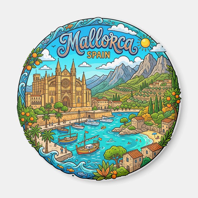 Imã Maiorca Espanha (Frente)