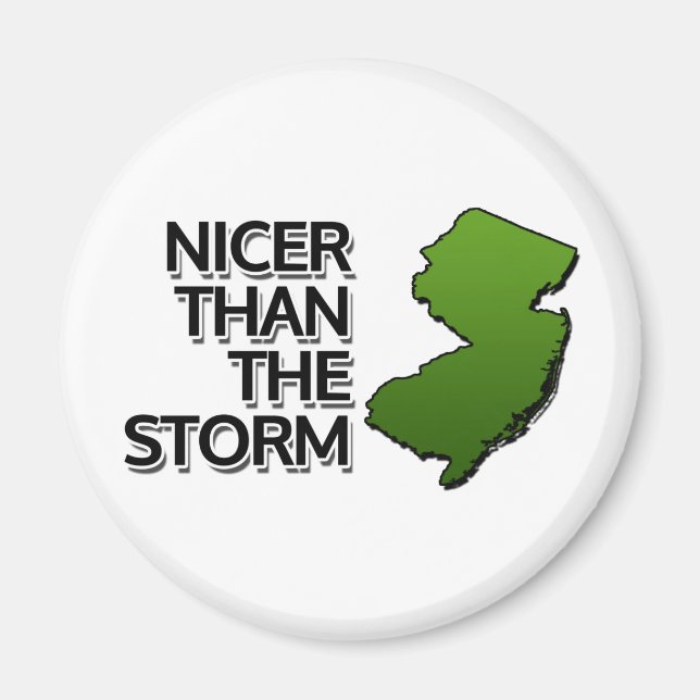 Imã Mais agradável que a tempestade (Frente)