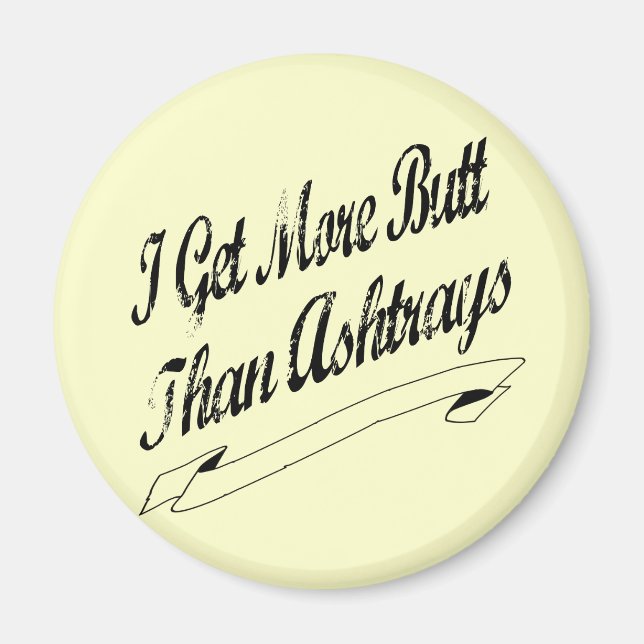 Imã Mais Bumbum que os cinzeiros (Frente)