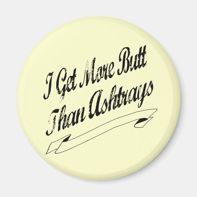 Imã Mais Bumbum que os cinzeiros (Frente)