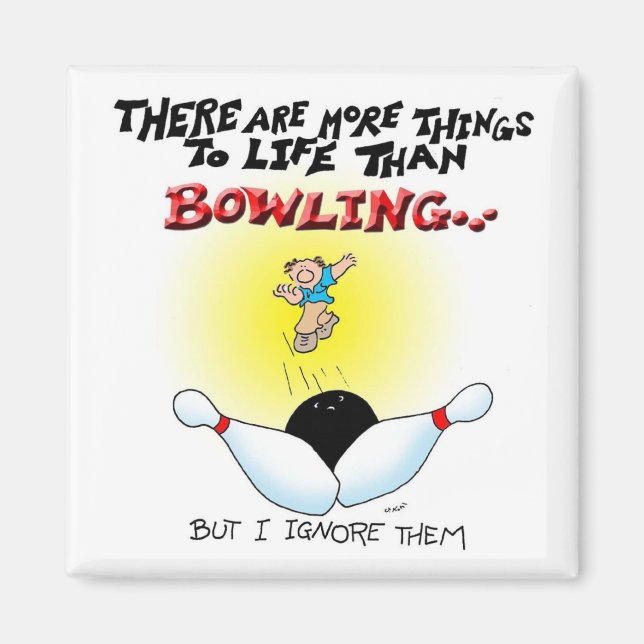 Imã Mais coisas do que Boliches (Frente)