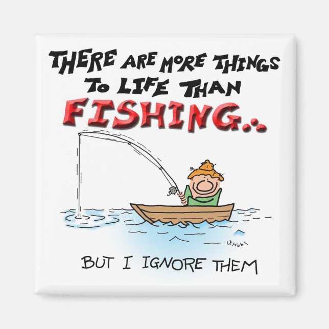 Imã Mais Coisas Do Que Pescar (Frente)