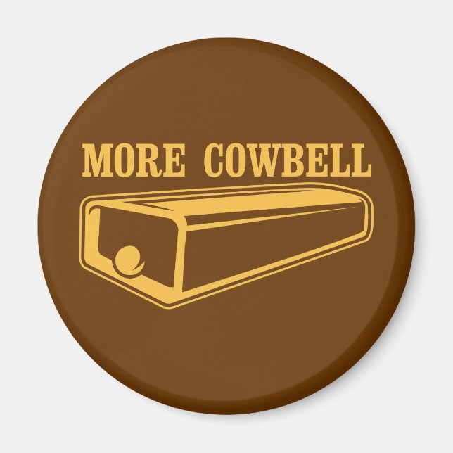 Imã Mais Cowbell (Frente)