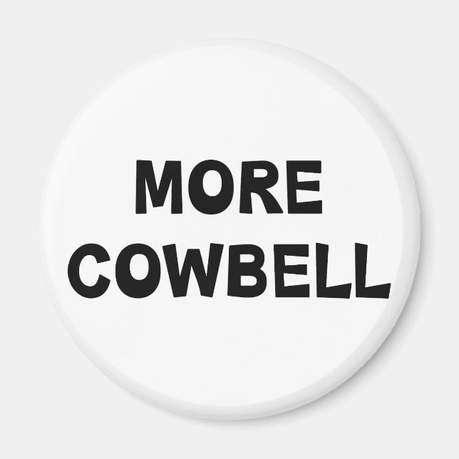 Imã Mais Cowbell (Frente)