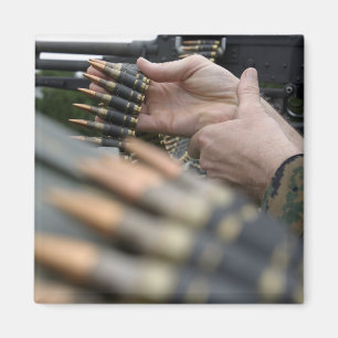 Imã Mais de 3.000 balas foram disparadas do M-240G