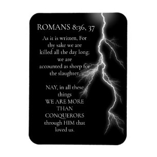 Ímã Mais do que Conquistadores, Escritura, Força