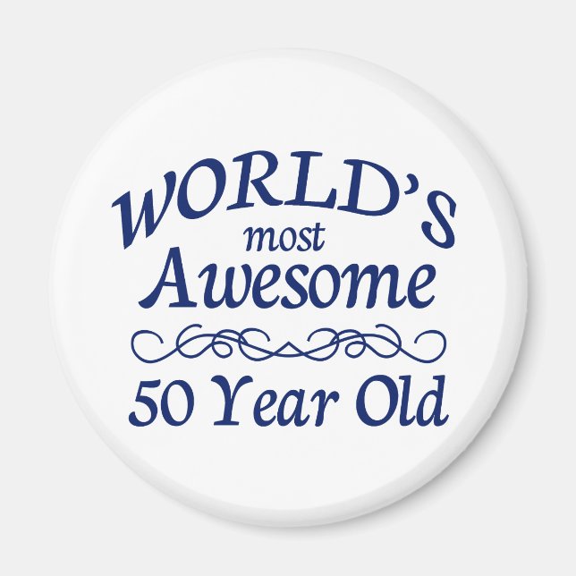 Imã Mais Incrível do Mundo aos 50 anos (Frente)