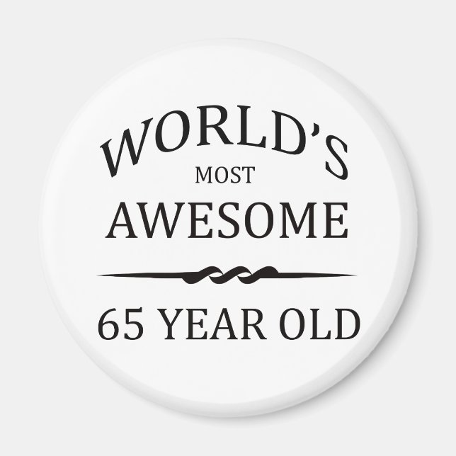 Imã Mais Incrível do Mundo aos 65 anos (Frente)