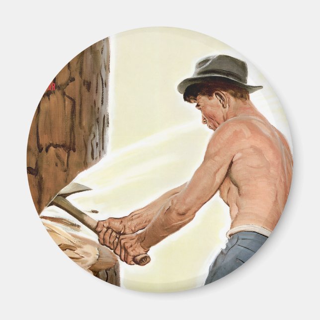 Imã Mais madeira para o Exército (Frente)