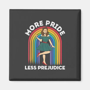 Imã Mais Orgulho Menos Preconceito do Orgulho LGBT Mês