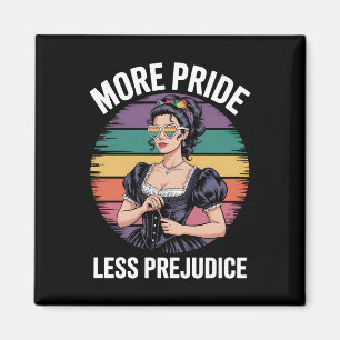Imã Mais Orgulho Menos Preconceito LGBTQ Orgulho Gay A
