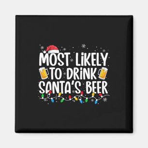 Imã Mais Propenso a Beber a Cerveja do Papai Noel Dive