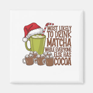Imã Mais Propenso a Beber Matcha e Assistir Elf no Nat