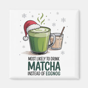 Imã Mais propenso a beber Matcha em vez de Eggnog Xmas