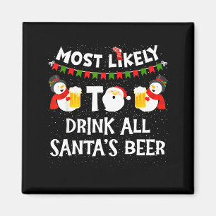 Imã Mais Propenso a Beber Toda a Cerveja do Papai Noel