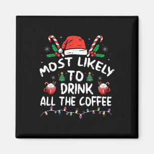 Imã Mais Propenso a Beber Todo o Café do Papai Noel Na