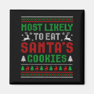 Imã Mais Propenso a Comer os Biscoitos do Papai Noel F
