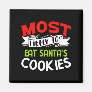 Imã Mais Propenso a Comer os Biscoitos do Papai Noel F