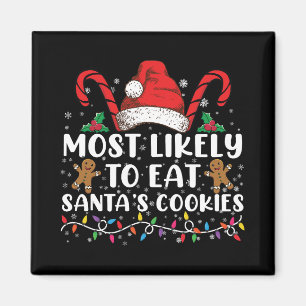 Imã Mais Propenso a Comer os Biscoitos do Papai Noel F