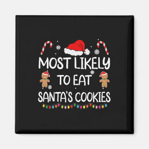Imã Mais Propenso a Comer os Biscoitos do Papai Noel F