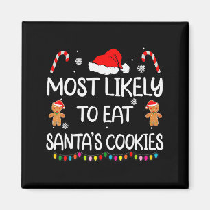 Imã Mais Propenso a Comer os Biscoitos do Papai Noel F