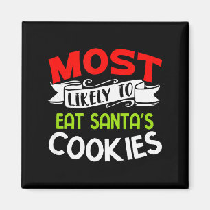 Imã Mais Propenso a Comer os Biscoitos do Papai Noel F