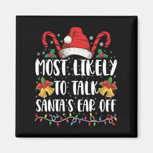 Imã Mais Propenso a Falar a Orelha do Papai Noel na Fa