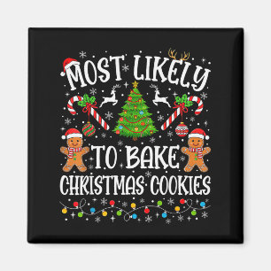 Imã Mais Propenso a Fazer Biscoitos de Natal Correspon
