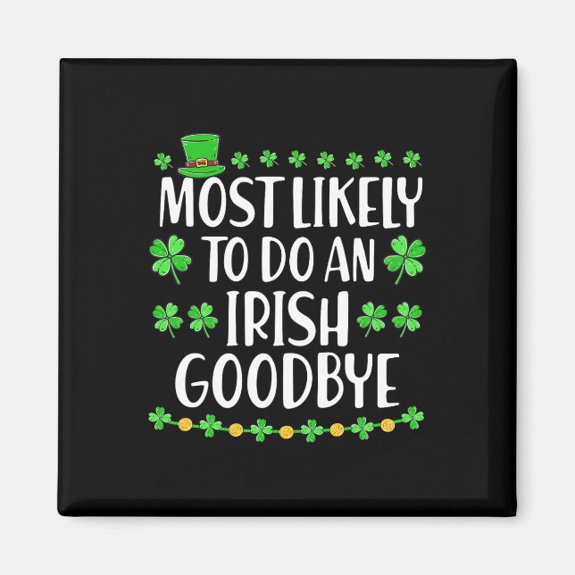Imã Mais Propenso a Fazer um Adeus Irlandês 1  (Frente)