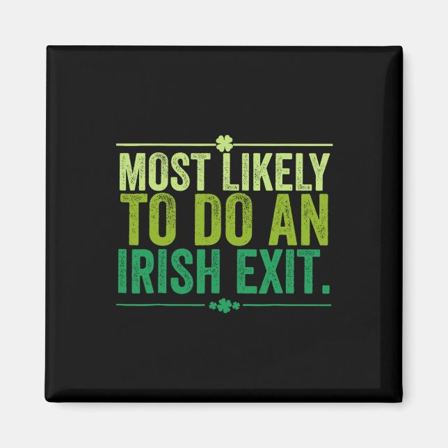Imã Mais Propenso a Fazer um Adeus Irlandês 11  (Frente)
