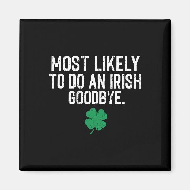Imã Mais Propenso a Fazer um Adeus Irlandês 9  (Frente)