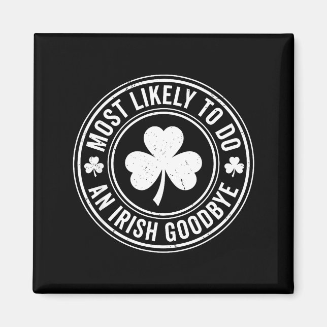 Imã Mais Propenso a Fazer um Adeus Irlandês Engraçado  (Frente)