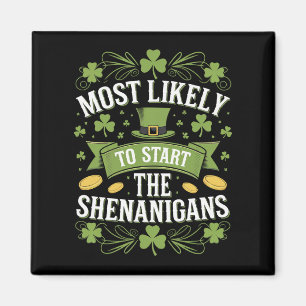 Imã Mais Propenso a Iniciar a Travessura St Patricks